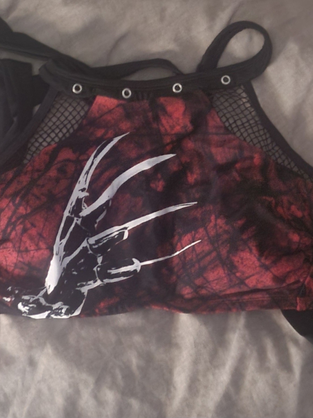 Nightmare On Elm Street Swim Top